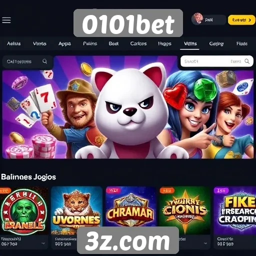 Análise das ofertas de jogos disponíveis no 0101bet